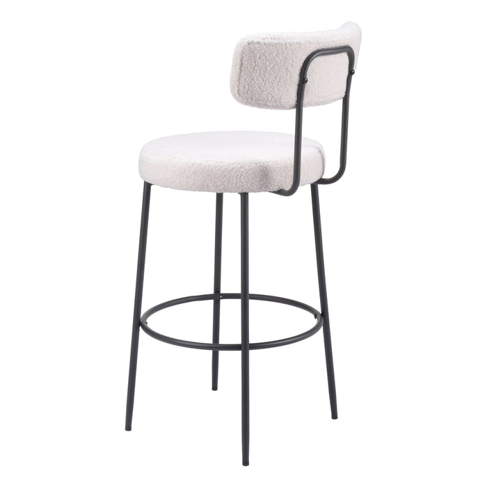 Zuo Blanca Barstool White