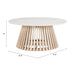 Zuo Mazara White Marble Coffee Table