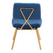 Zuo Modern Nicole Blue Accent Chair