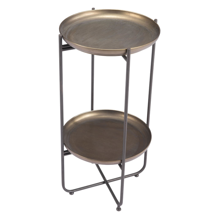 Zuo Bronson Round Accent Table