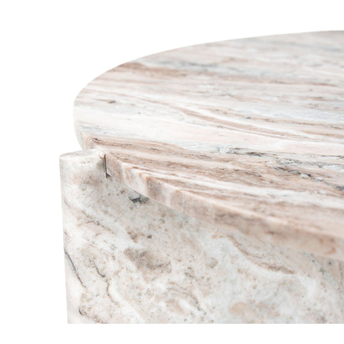 Zuo Lancaster White Marble Coffee Table