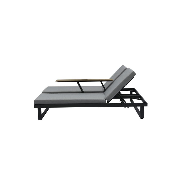 Whiteline Modern Sandy Double Lounge Chair