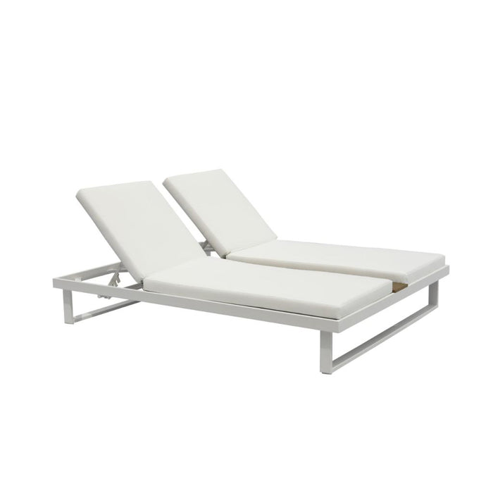 Whiteline Modern Sandy Double Lounge Chair