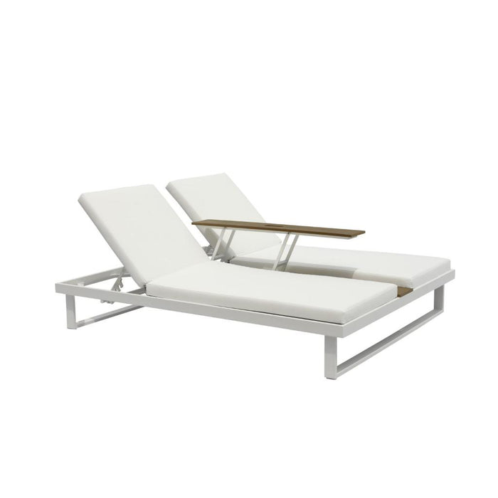 Whiteline Modern Sandy Double Lounge Chair