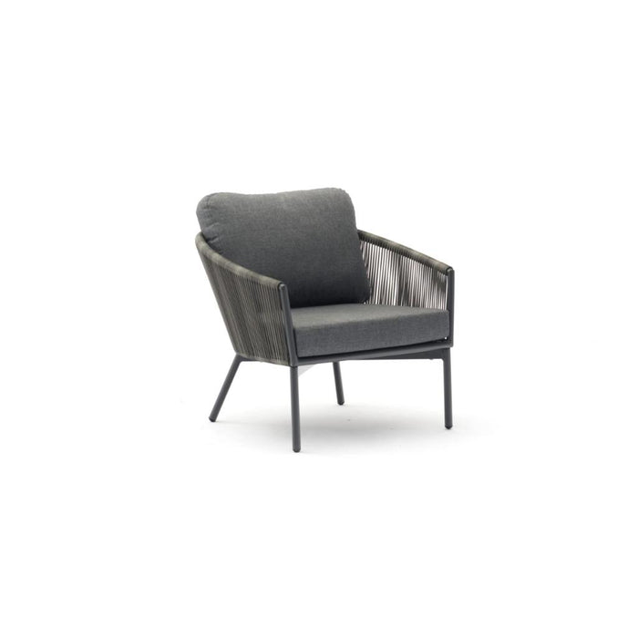 Whiteline Modern Yarrow Chair and Ottoman