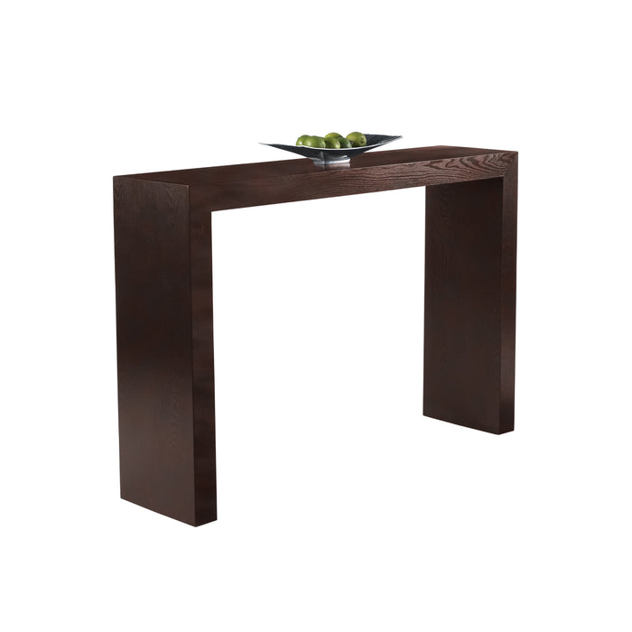 Sunpan Arch Dark Brown Mahogany Console Table