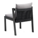 Zuo Modern Horizon Grey Outdoor Dining Chair