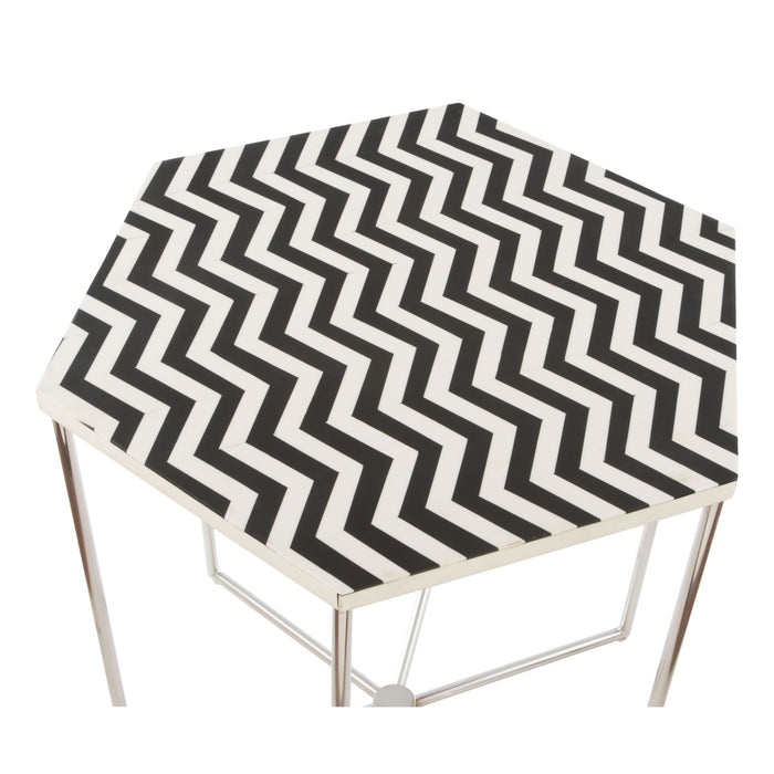 Zuo Forma Hexagon Side Table