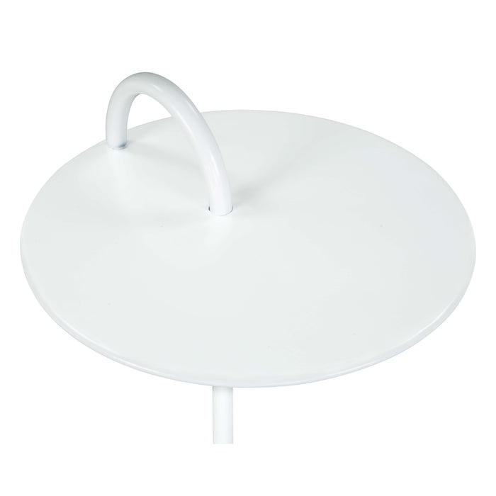 Zuo Will White Side Table