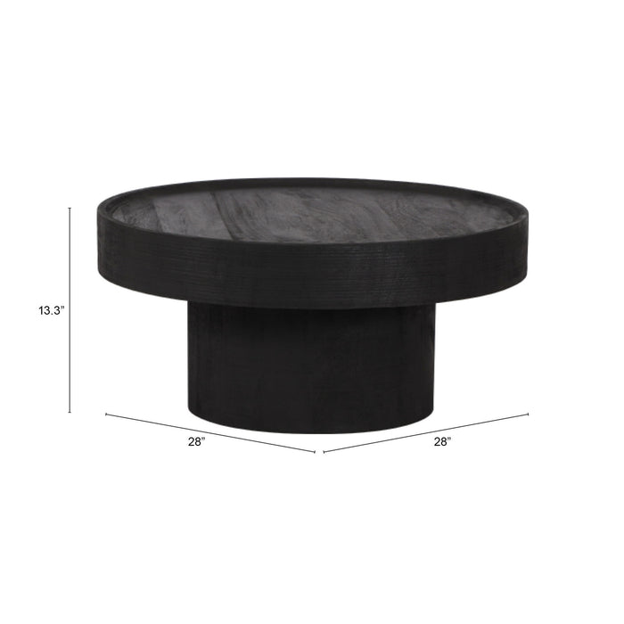 Zuo Watson Black Wood Coffee Table