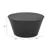 Zuo Durban Round Black Coffee Table