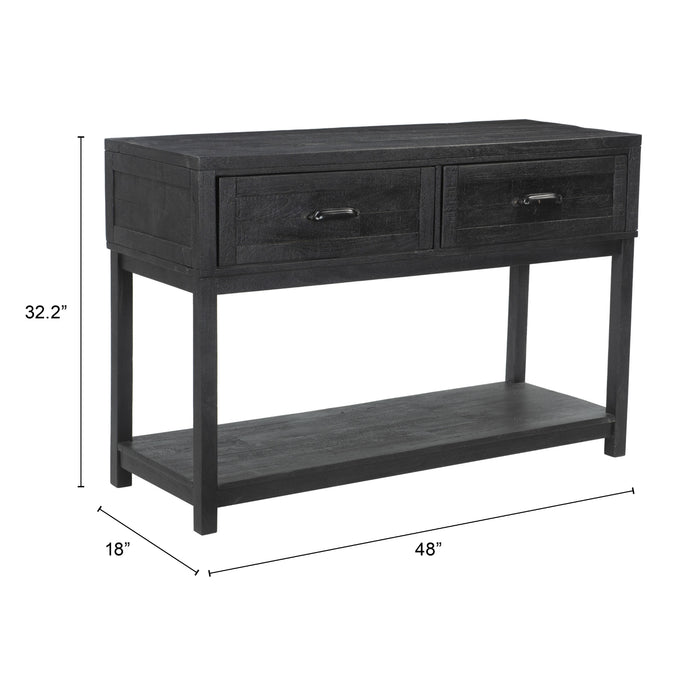 Zuo Modern Surat Black Console Table