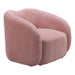 Zuo Modern Tallin Pink Accent Chair