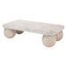 Zuo Camakat Rectangular Marble Coffee Table