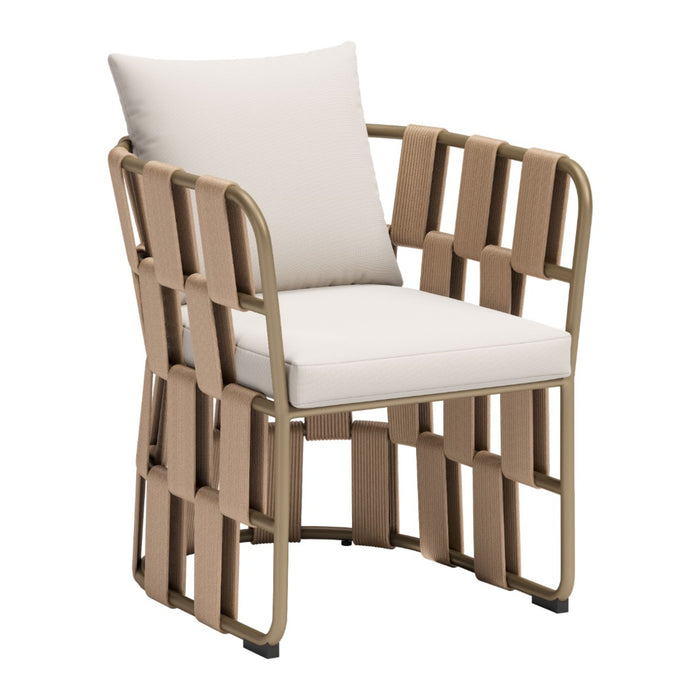 Zuo Modern Quadrat Outdoor Dining Chair