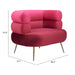 Zuo Modern Arish Red Accent Chair