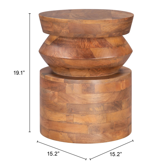 Zuo Kollam Round Side Table