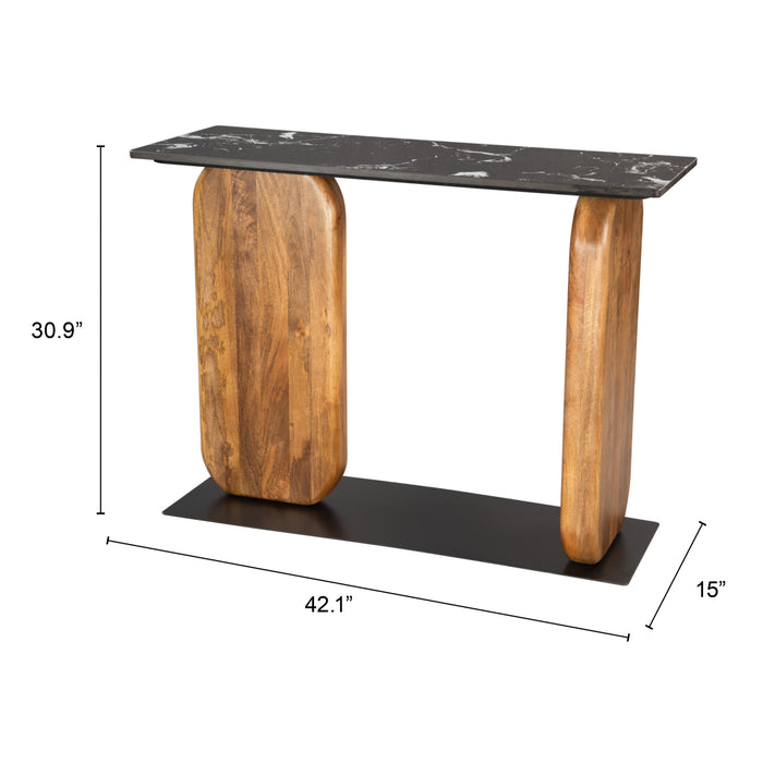 Zuo Modern Pemba Marble Console Table