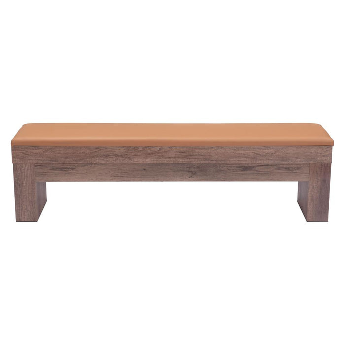 Bonker Storage Bench Brown