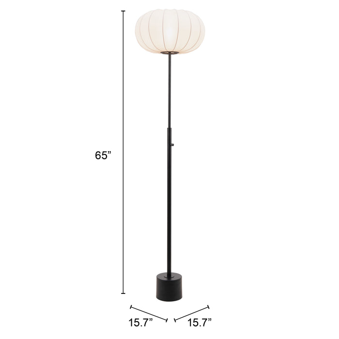 Zuo Wisteria Elegant Deco Design Modern Floor Lamp White