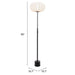 Zuo Wisteria Elegant Deco Design Modern Floor Lamp White