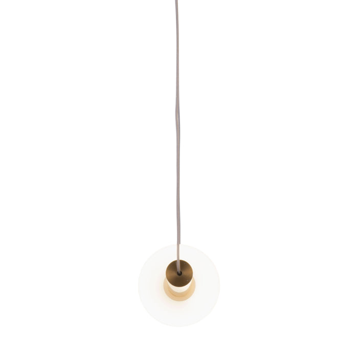 Zuo Adeo Modern Brass Ceiling Lamp with LED Light