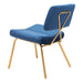 Zuo Modern Nicole Blue Accent Chair