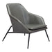 Zuo Modern Manuel Grey Accent Chair