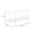 Zuo Pullman White Coffee Table