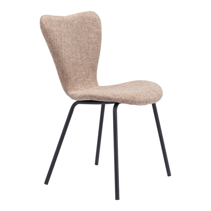 Zuo Tollo Dining Chair Brown