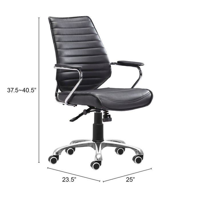 Zuo Modern Executive Low Back Office Chair