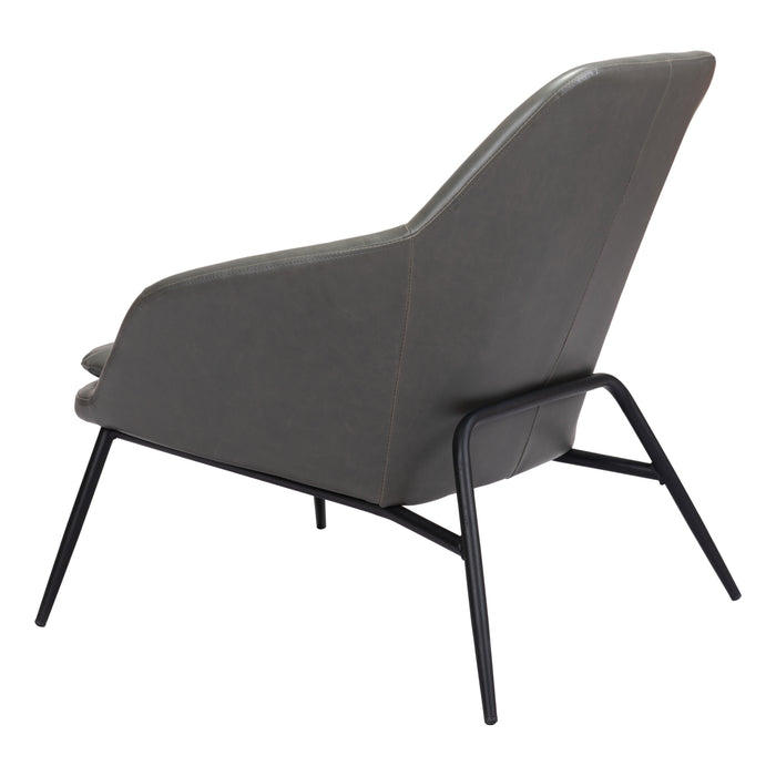 Zuo Modern Manuel Grey Accent Chair