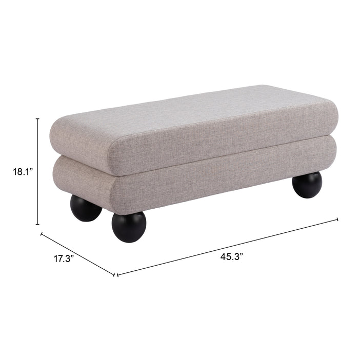 Zuo Davao Bench Gray