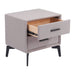 Zuo Halle Grey Side Table