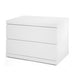 Whiteline Modern Anna High Gloss Wood Large Nightstand