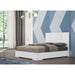 Whiteline Modern Anna White Queen Size Bed