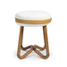 Urbia Modern Brown Loop Upholstered Stool BMJ-71868-02