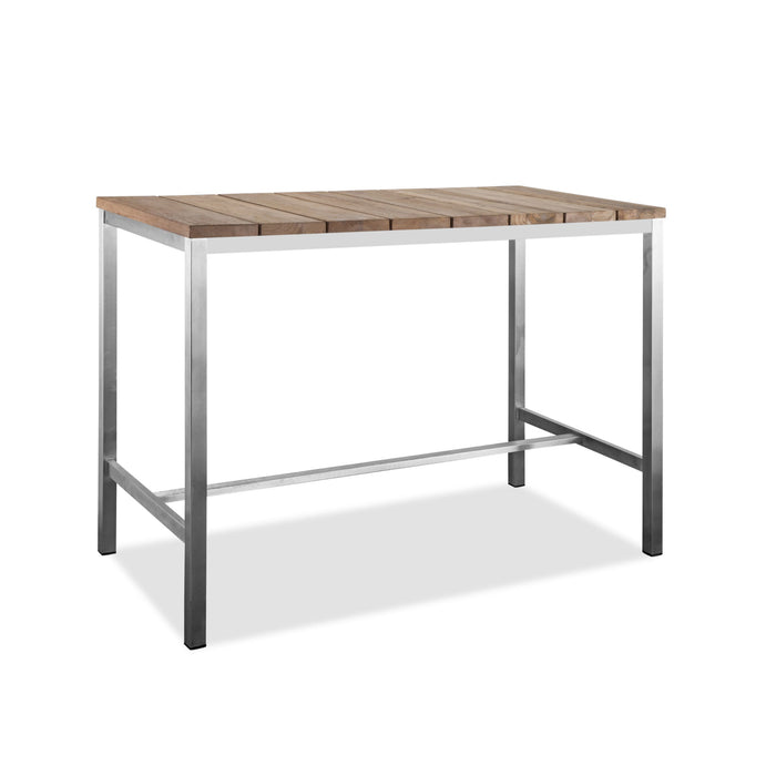 Whiteline Modern Stone Outdoor Bar Table