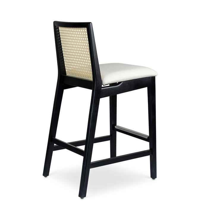 Urbia Modern Ivory Nardia Cane Bar Stool BSM-218297-04