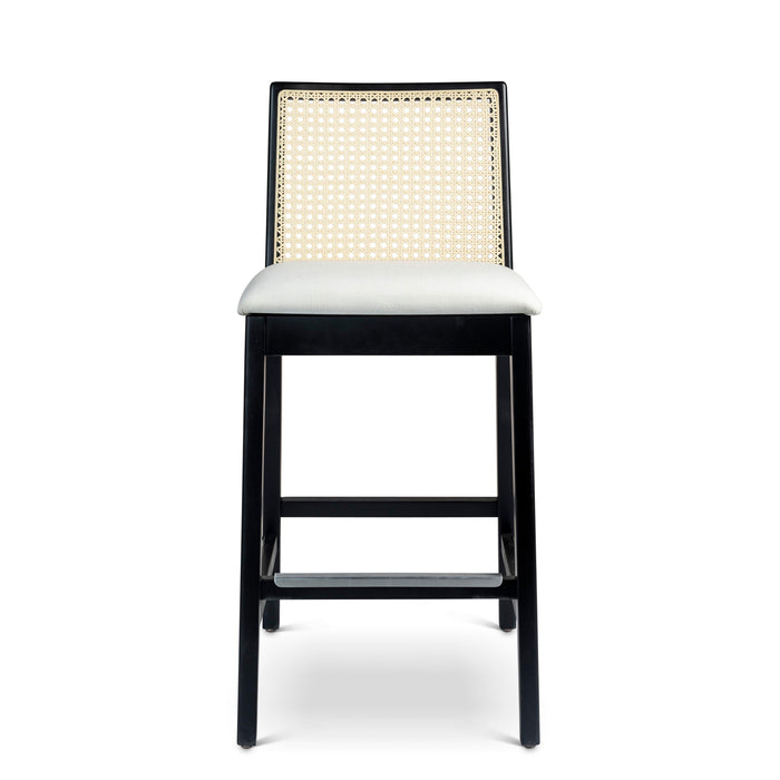 Urbia Modern Ivory Nardia Cane Bar Stool BSM-218297-04