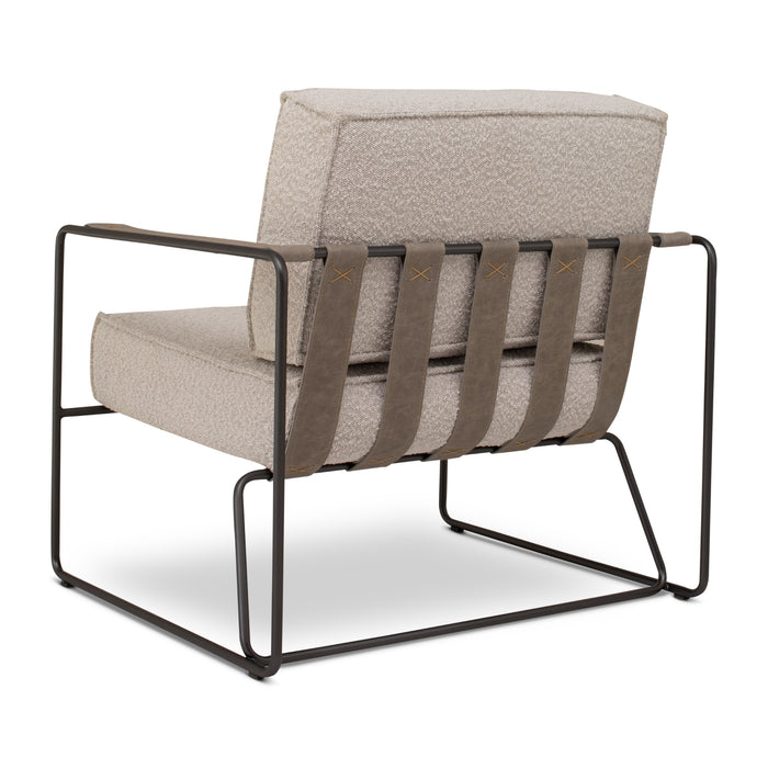 Urbia Modern White Sampa Arm Chair