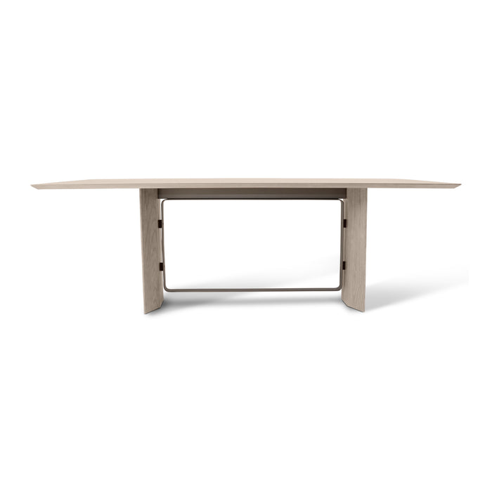 Urbia Modern Brazilian Jordania Large Wood Rectangle Dining Table