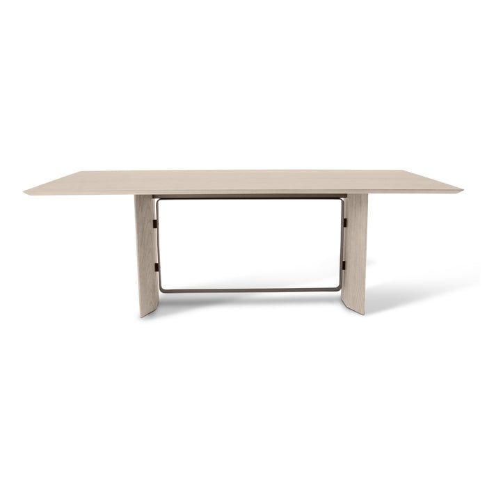 Urbia Modern Brazilian Jordania Large Wood Rectangle Dining Table