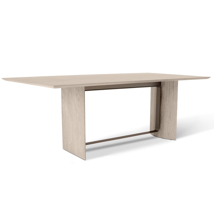 Urbia Modern Brazilian Jordania Large Wood Rectangle Dining Table