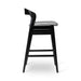 Urbia Modern Grey Velma Tauari Upholstered Bar Stool