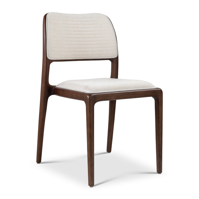 Urbia Spencer White Chloe Stackable Side Chair