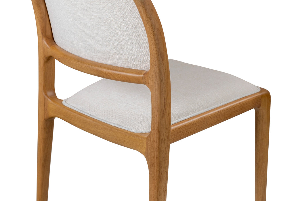 Urbia Spencer White Chloe Stackable Side Chair BSM-208190-04