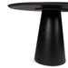 Urbia Modern Brazilian Mona Wooden Top Round Dining Table Nevoa