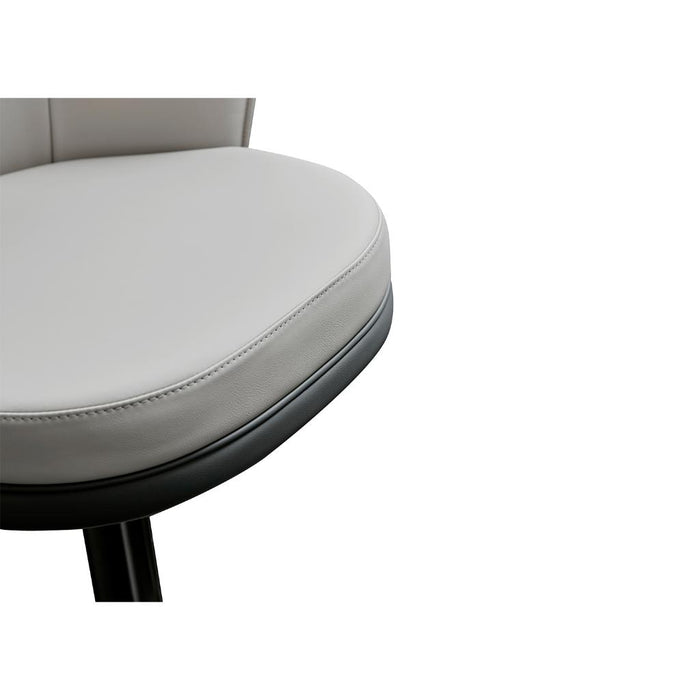 Whiteline Modern Baxter Grey Adjustable Barstool/Counter Stool