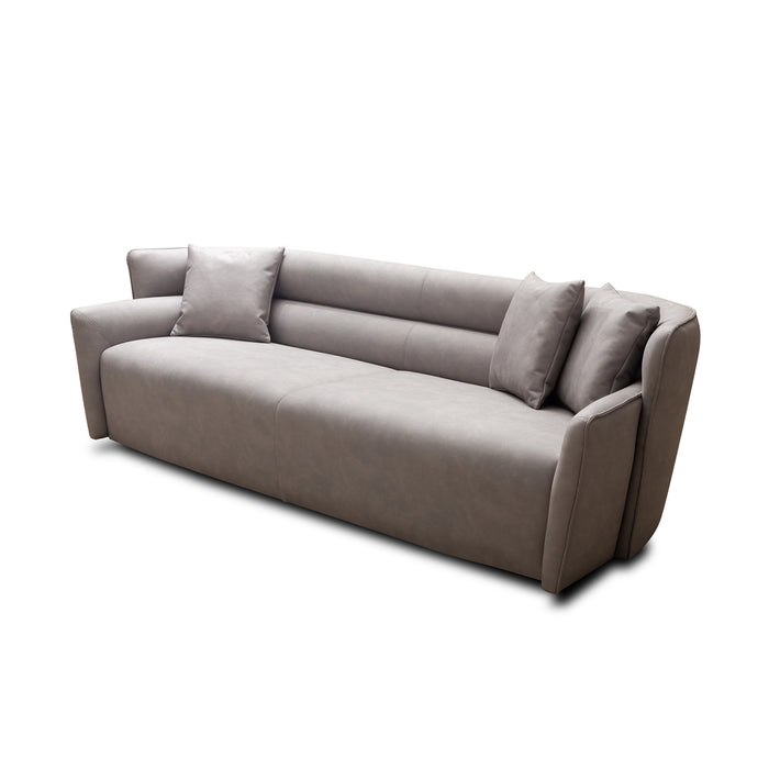 Whiteline Modern Boss Leather Sofa
